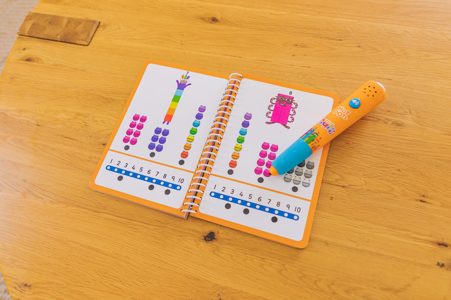 Hot Dots® Numberblocks Activity Book 1-10 & Interactive Pen