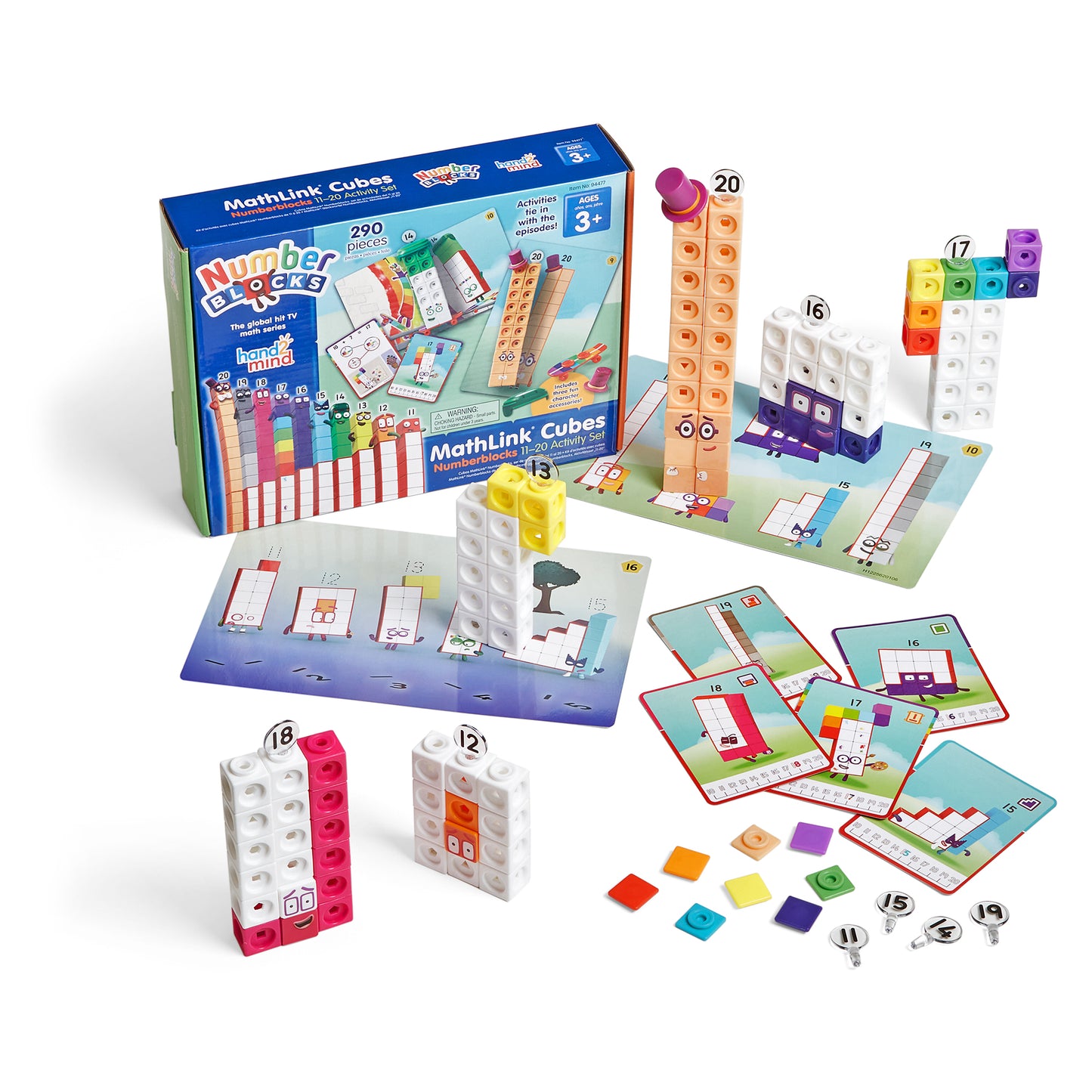 Numberblocks MathLink® Cubes 11–20 Activity Set