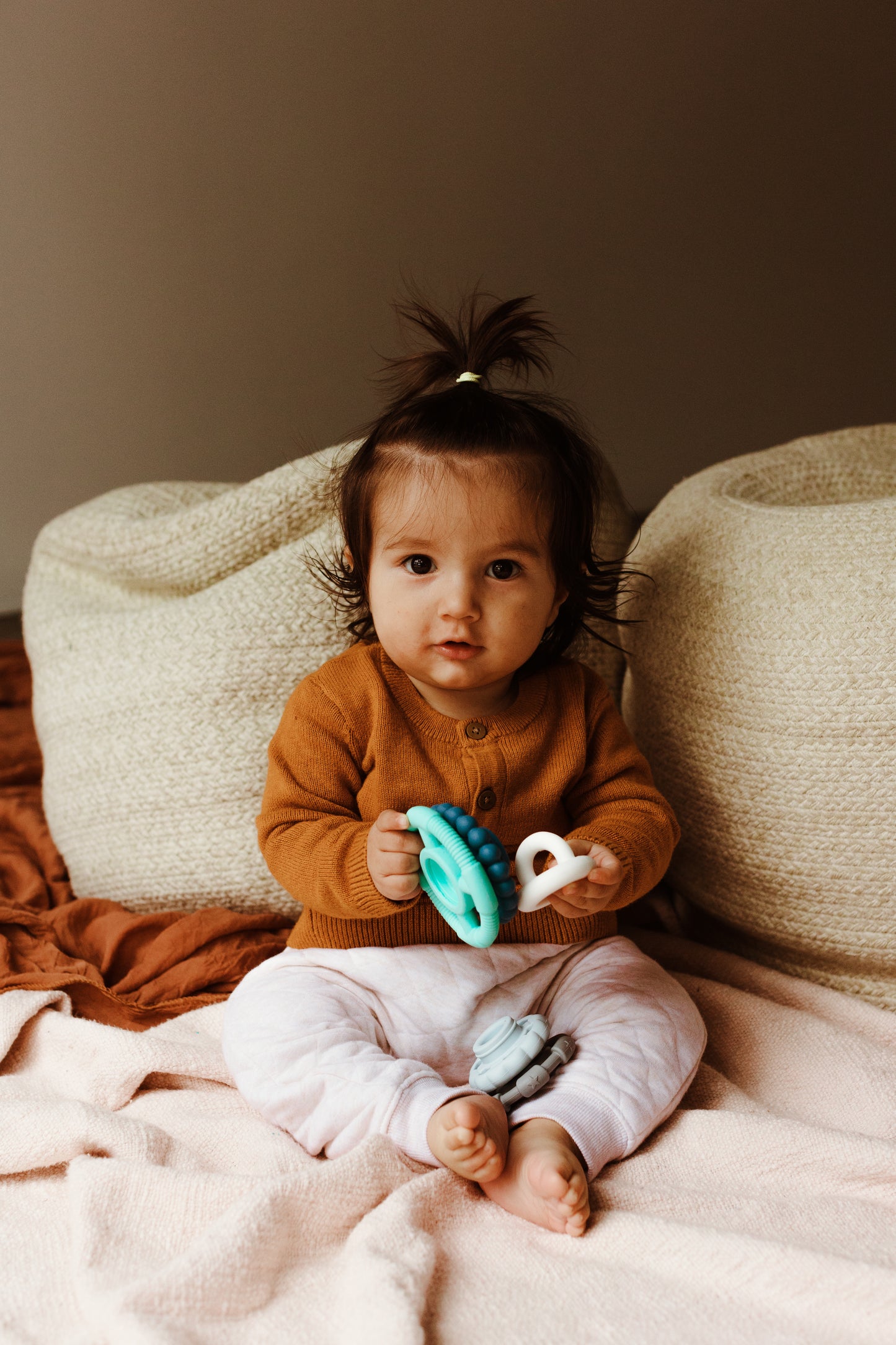 Rainbow Stacker & Teether Toy