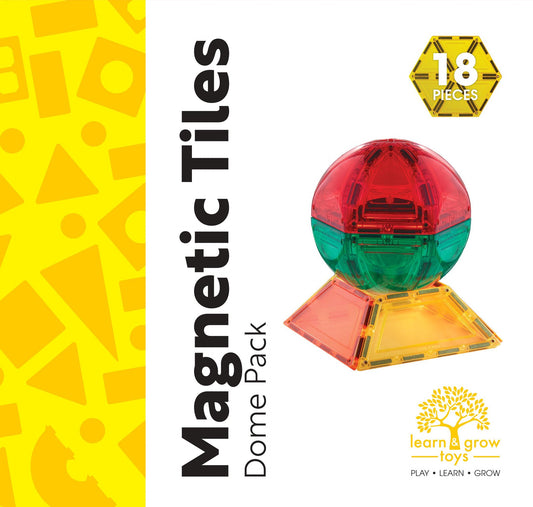 Magnetic Tiles - Dome Pack (18 Piece)